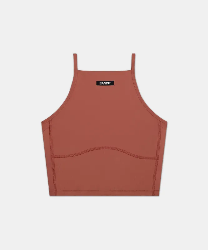 Stamina™ 7 Pocket Nova Crop - Baked Clay sold by Bandit Running