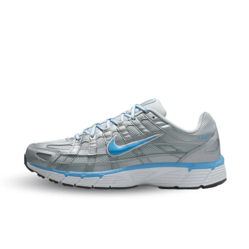 Nike P-6000 Metallic Platinum Pure Platinum Metallic Silver University Blue sold by KeepItSneaker