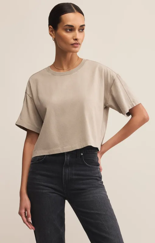On The Go Cotton Jersey Tee sold by Z Supply