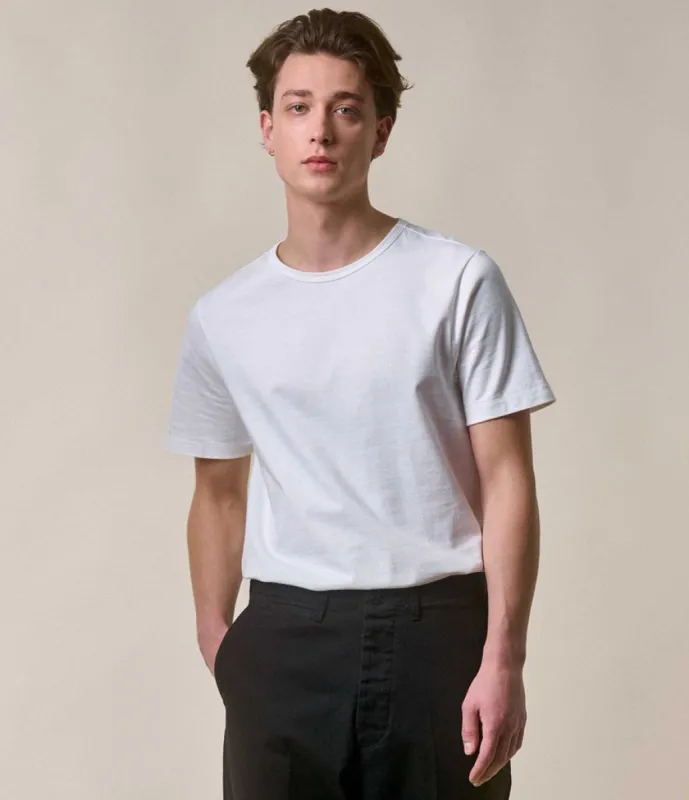 215 Loopwheeled Classic Fit Midweight T-Shirt sold by Merz B. Schwanen