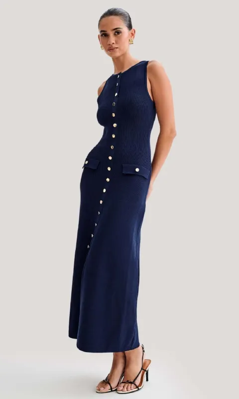 Sleeveless Casual Button-Down Maxi Dress sold by PromGirl
