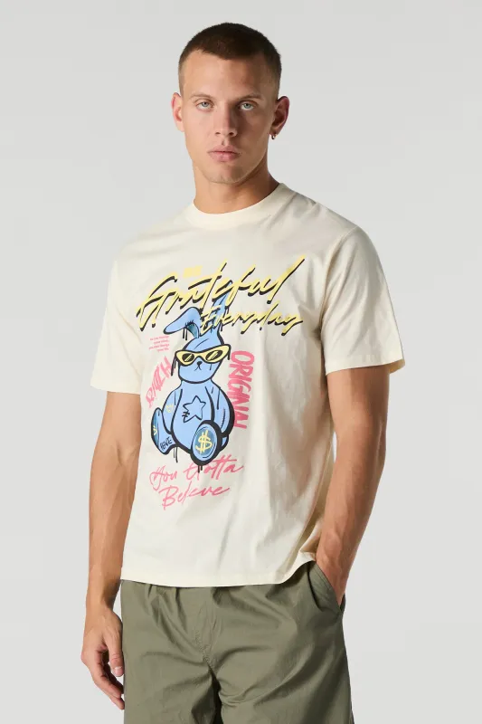 Grateful Bunny Graphic T-Shirt sold by Urban Planet