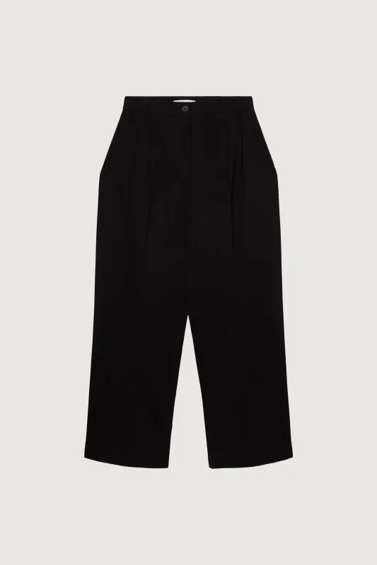 DOUBLE PLEATED WIDE LEG PANT sold by OAK AND FORT