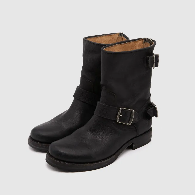 FRYE Zipped Biker Boots sold by DeeCee style
