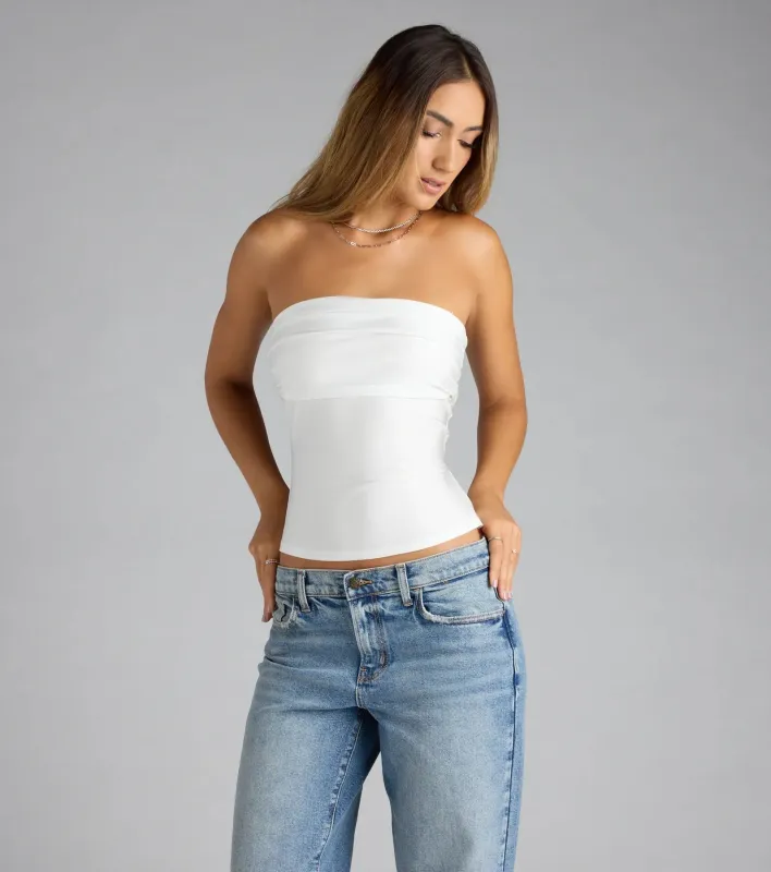 Make It Chic Tube Top sold by Windsor