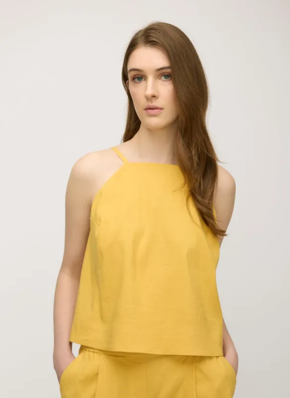 Lovat Linen Tank sold by Kit and Ace