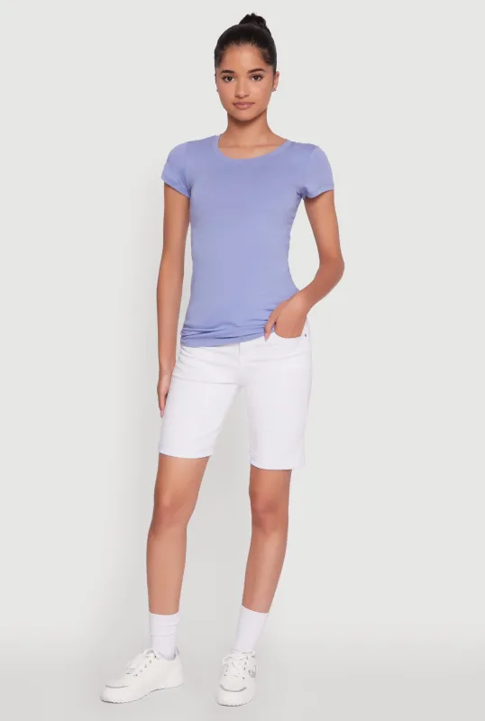 Short Sleeve Scoop Neck Tee sold by Rainbow