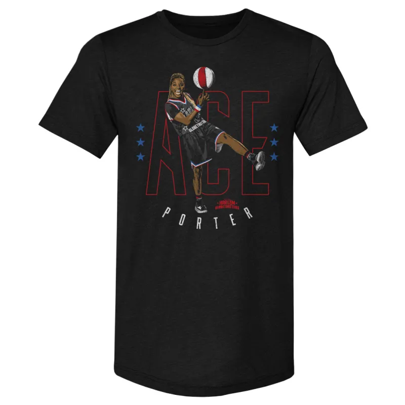 Ace Porter Harlem Globetrotters Outline WHT sold by 500 Level