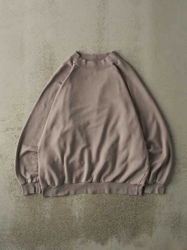 Vintage Y2K Beige Gap Blank Crewneck (XL) sold by Rebalance Vintage