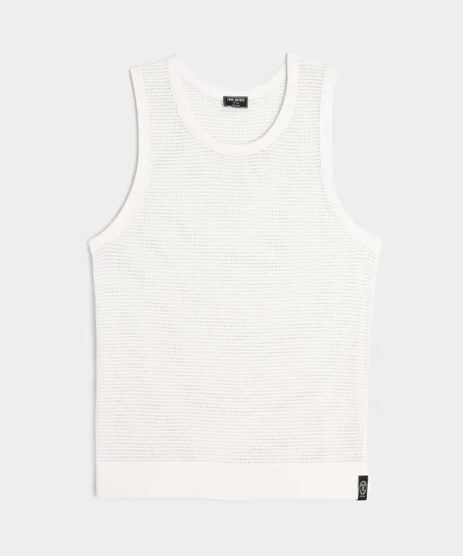 Luxe Mesh Tank sold by Todd Snyder