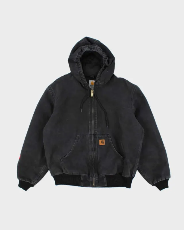 Vintage Carhartt Heavyweight Insulated Hooded Active Jacket - M sold by Rokit