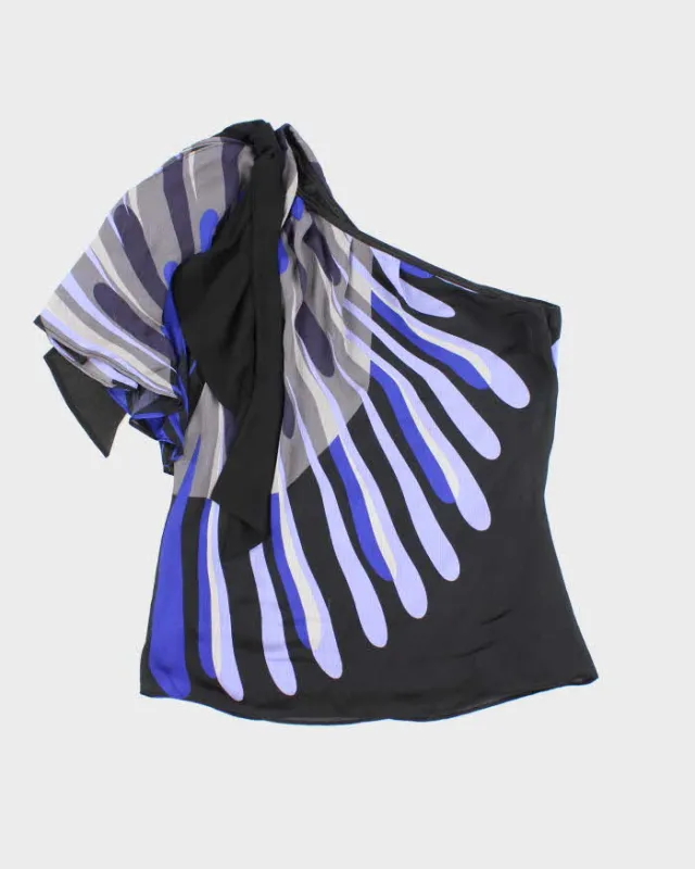 Vintage Y2k 00s Le Chateau One Shoulder Top - S sold by Rokit