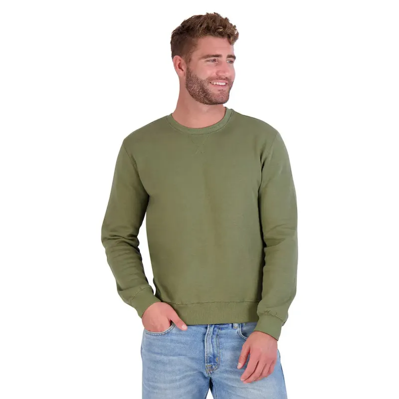 Eddie Bauer Men's Crew Neck Fleece Sweatshirt sold by Zulily