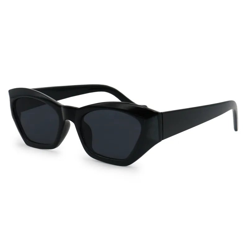 TopFoxx Bright as my Future - Women's Black Cateye Sunglasses sold by Zulily