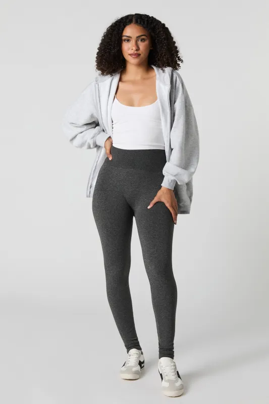 High Rise Seamless Fleeceback Legging sold by Urban Planet