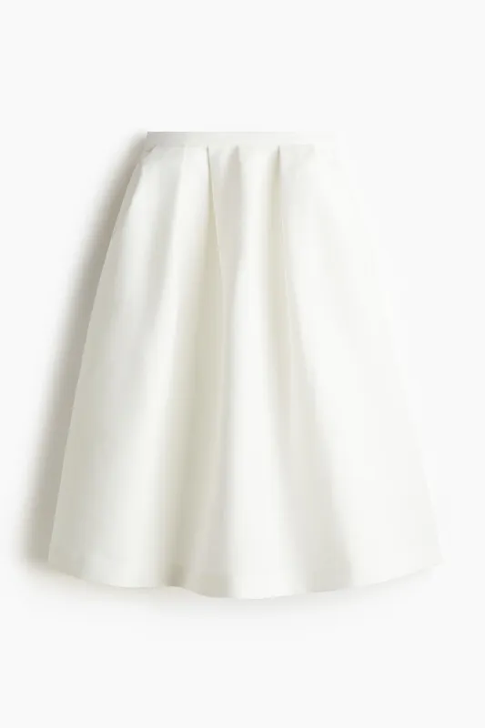 H & M - Circular skirt - White sold by H&M