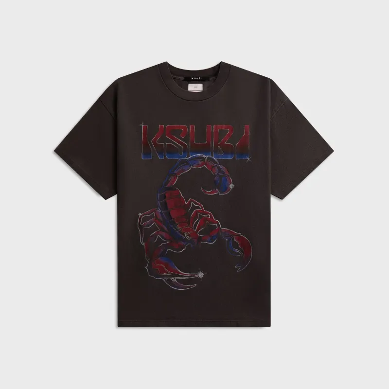 Ksubi Venom Ekcess Tee - Faded Black sold by Kith