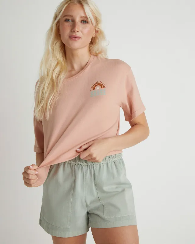 Leisure Boxy Crop Tee sold by Hurley