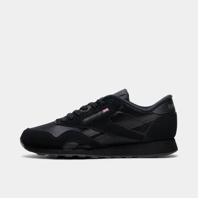 Reebok CL Nylon Black / Black sold by JD Sports