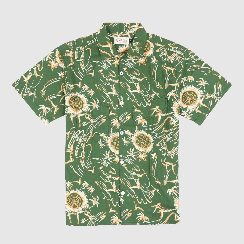 Freenote Cloth Double Pocket Aloha Shirt sold by DeeCee style