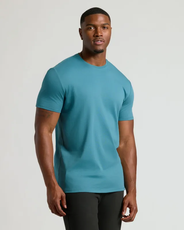 Sapphire Tall Premium Pima Crew Neck sold by True Classic