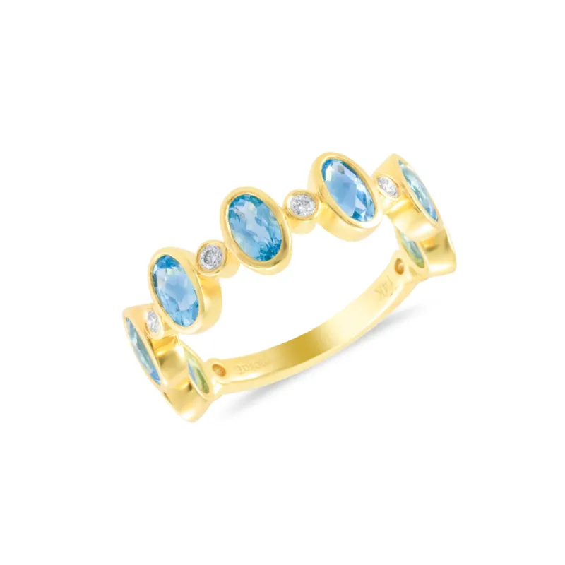 Blue Topaz Band sold by Meira T