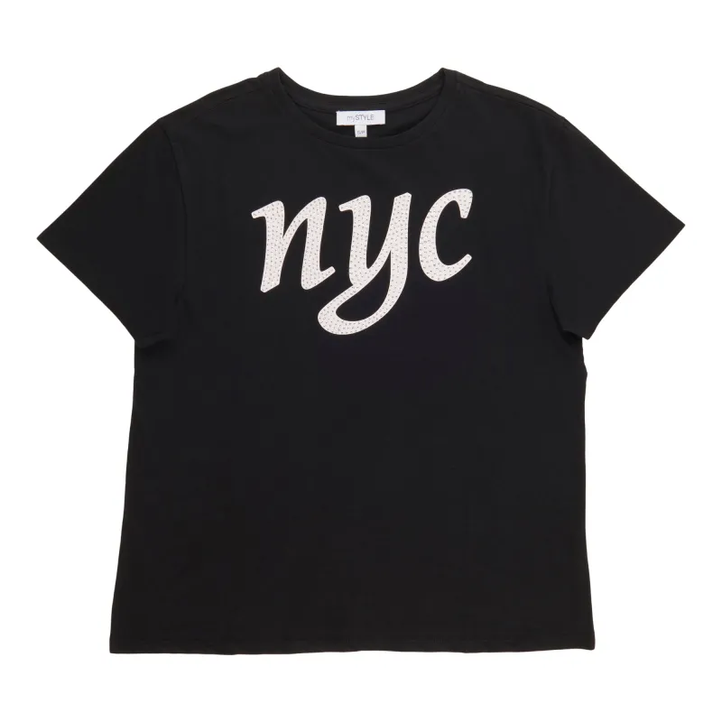 mySTYLE Women's Crew Neck T-Shirt sold by Giant Tiger