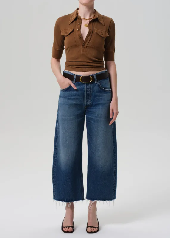 Ayla Raw Hem Crop in Chaya sold by Citizens Of Humanity