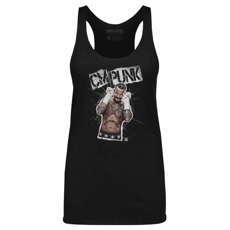 CM Punk Grunge WHT sold by 500 Level