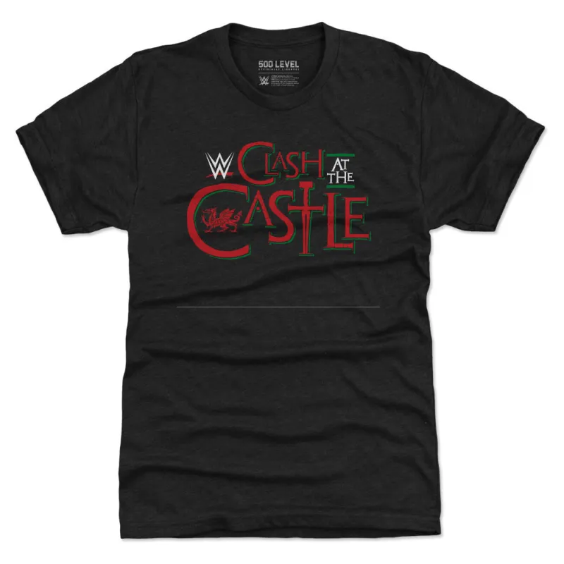 Clash At The Castle Logo WHT sold by 500 Level