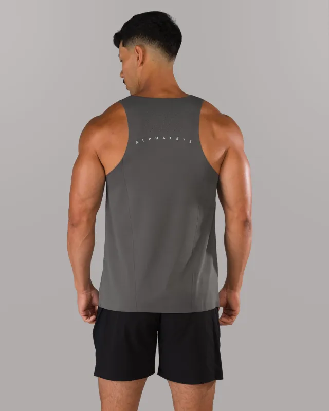 AeroFlex Vault Tank - Iron Charcoal sold by Alphalete