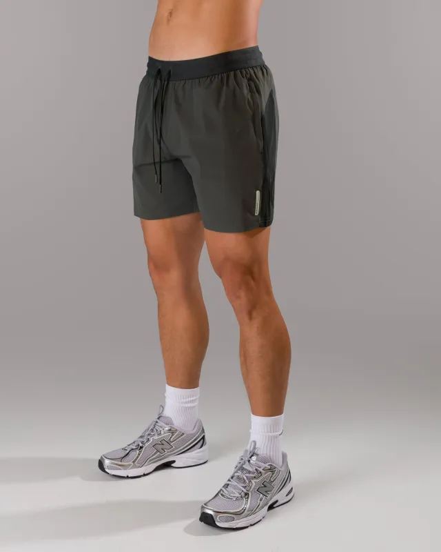 Apex Vault Short - Iron Charcoal sold by Alphalete