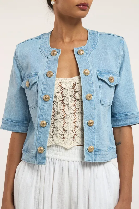 Devika Denim Jacket sold by French Cuff