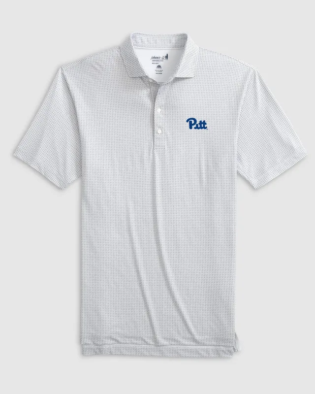 Pittsburgh Tee Time Printed Performance Jersey Polo sold by Johnnie-O