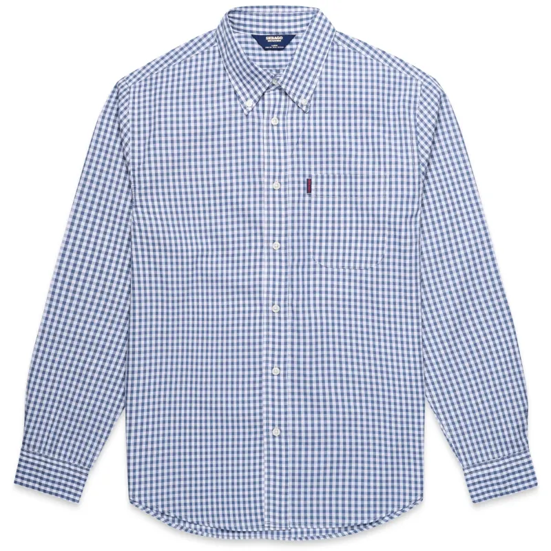 AMHERST - SHIRTS - Button  Down - Man - WHITE NATURAL-BLUE ASH sold by Sebago