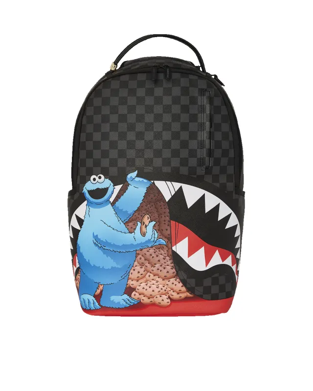 SESAME STREET COOKIE MONSTER SNACK ATTACK DLXSV BACKPACK sold by Sprayground