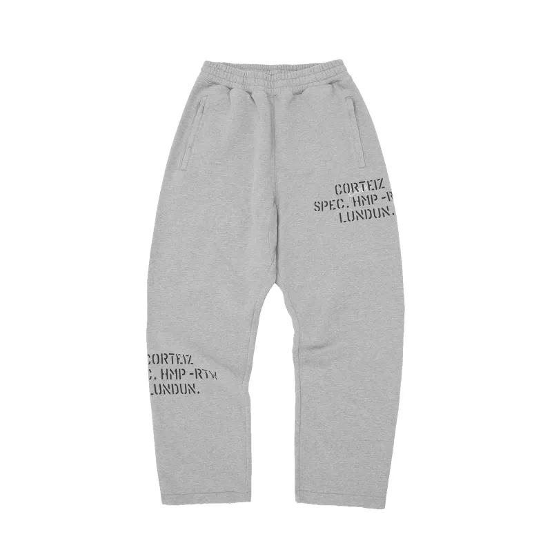 パンツ corteiz hmp open hem sweatpant Corteiz Hmp Open Hem Sweatpant Black/Yellow Size Small IN
