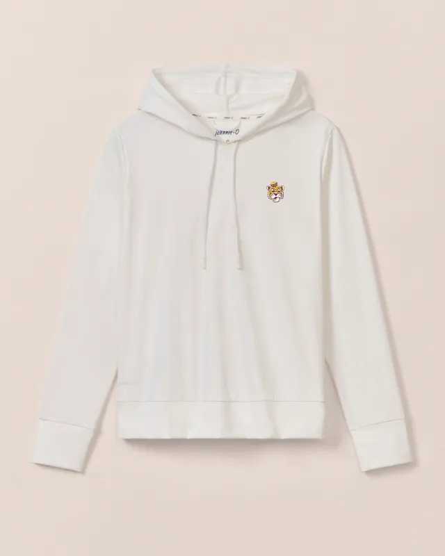Women's Georgia Nalla Performance Hoodie - State Logo sold by Johnnie-O