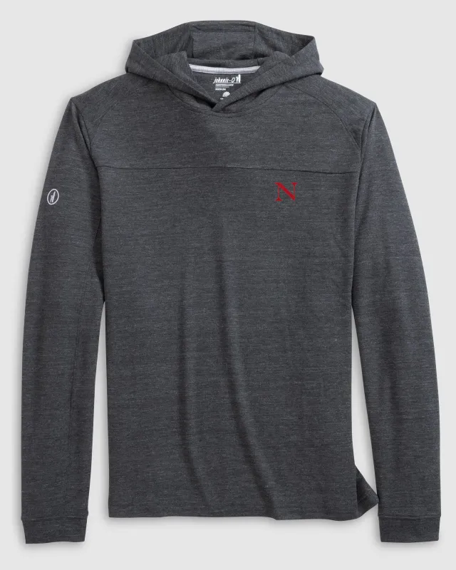 Northeastern Remmy Lightweight Performance Hoodie sold by Johnnie-O