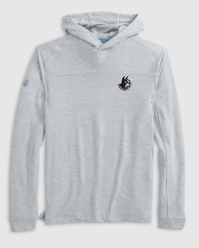Wofford Remmy Lightweight Performance Hoodie - Terrier Logo sold by Johnnie-O