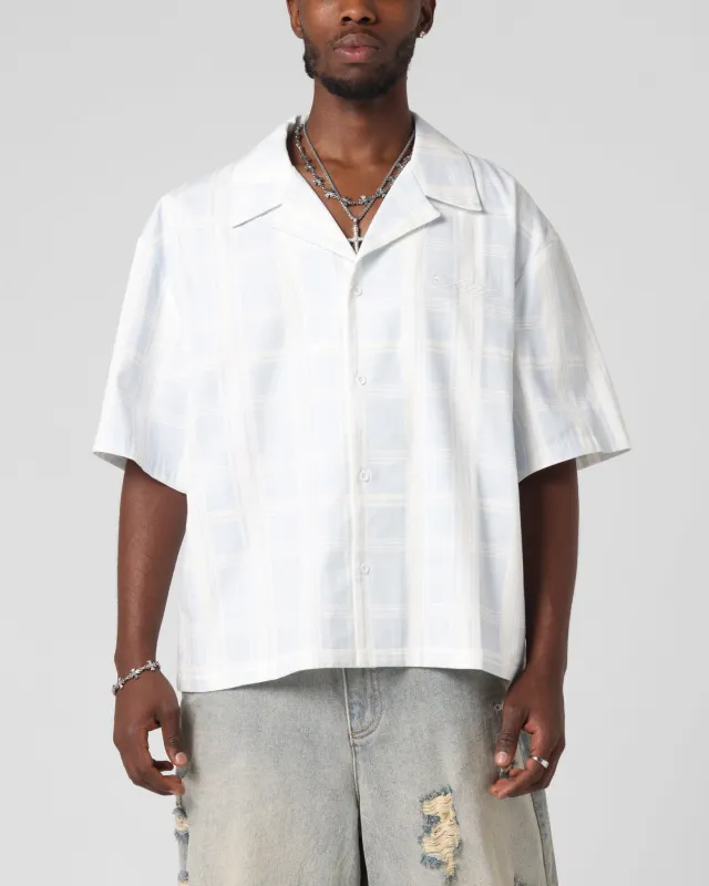 Loiter Daytona Button Up Shirt Blue Check sold by Culture Kings