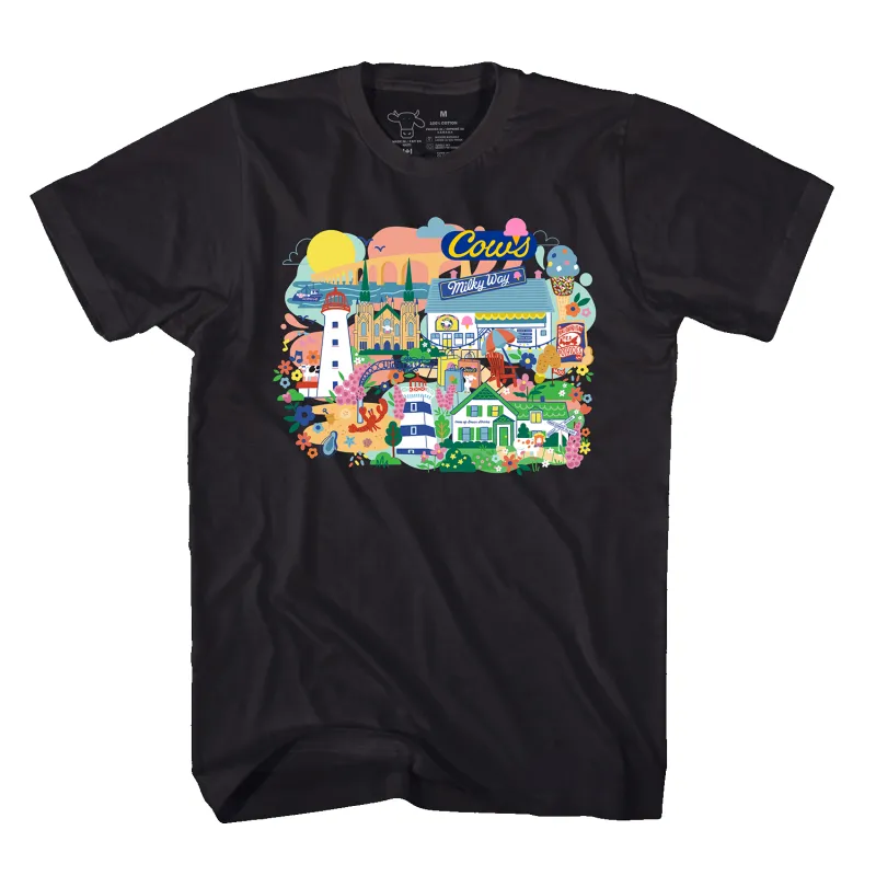 PEI Mural Adult T sold by Cows