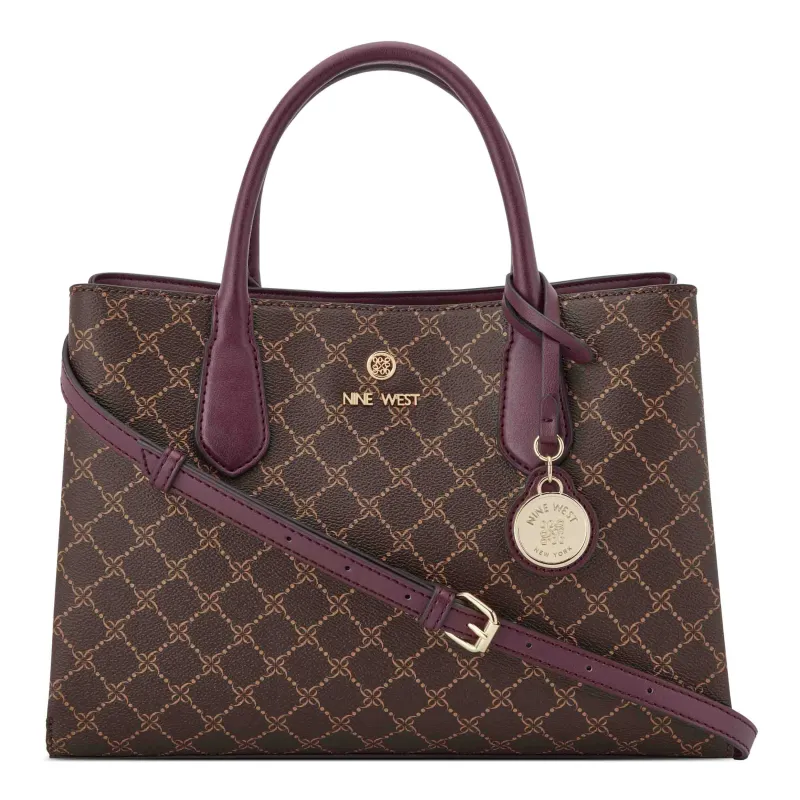 Kyrie Triple Compartment Satchel sold by Nine West