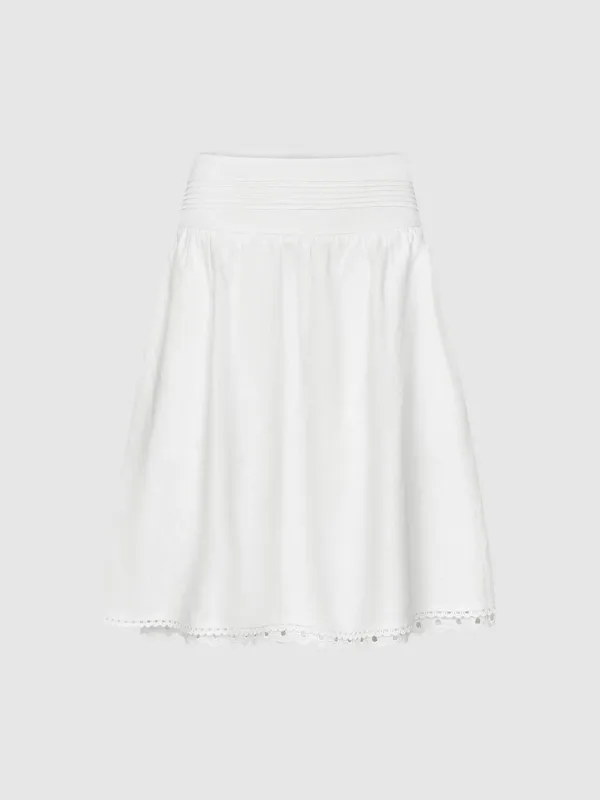 A-Line Midi Skirts sold by Urban Revivo