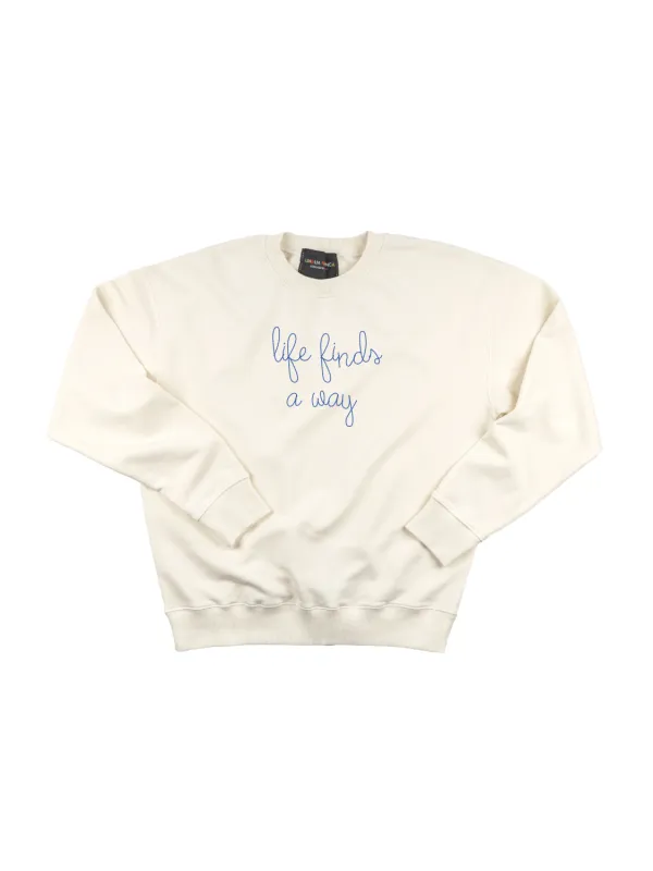 "life finds a way" Women's Sweatshirt sold by Lingua Franca NYC