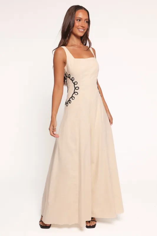 Crete Jumpsuit - Ivory sold by Petal & Pup