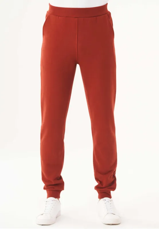 Men's Organic Cotton Fleece Sweatpants Ginger sold by Ivalo.com