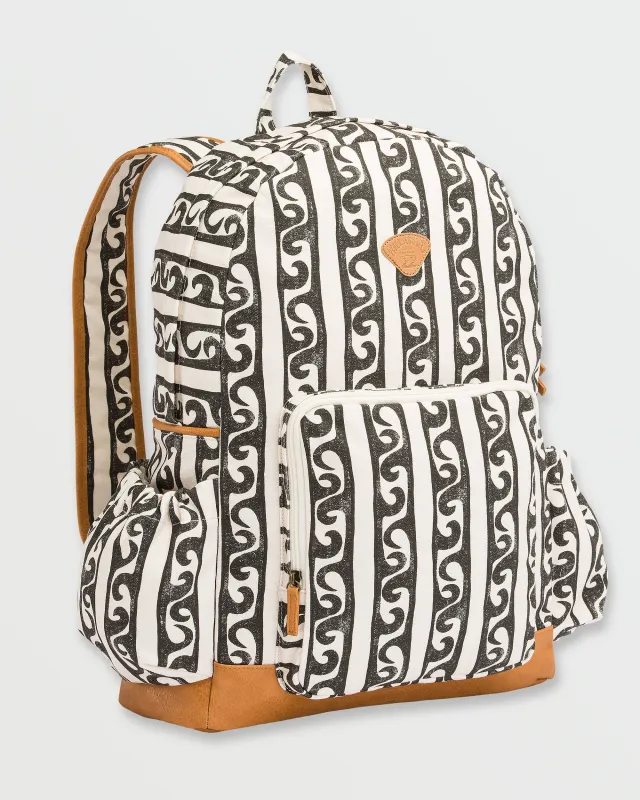 Home Abroad Backpack - Black White sold by Billabong