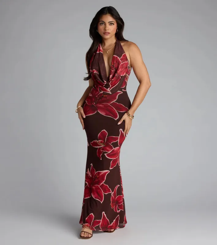 Island Muse Floral Maxi Dress sold by Windsor