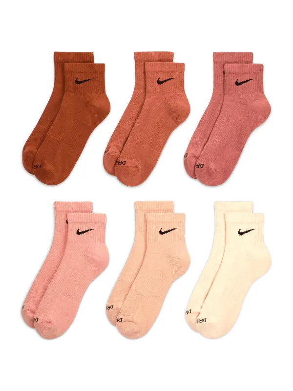 NIKE EVERYDAY PLUS CUSHIONED ANKLE SOCKS 6 PACK sold by Blackwell